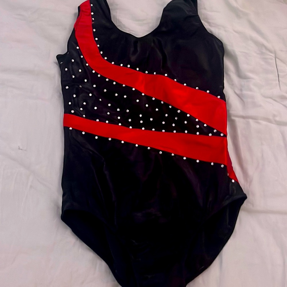 Red leotard
